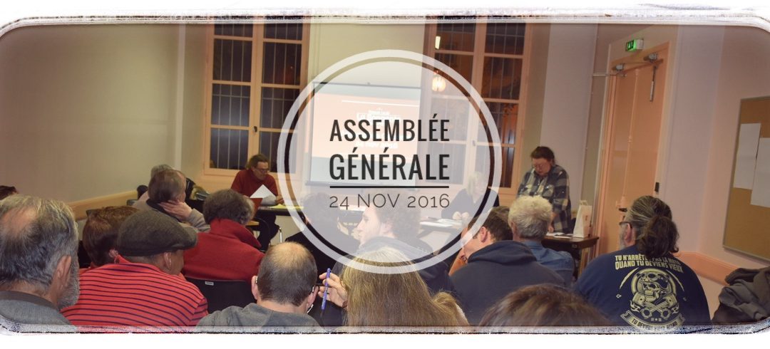 Assemblée Générale du 24 novembre 2016