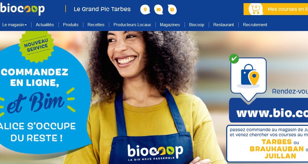 La Sonnante, a fait son entrée dans les 3 magasins biocoops Le grand Pic